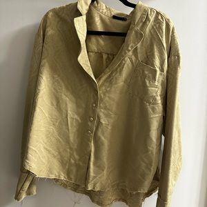 Urban Outfitters Out From Under Long Sleeve Button Up